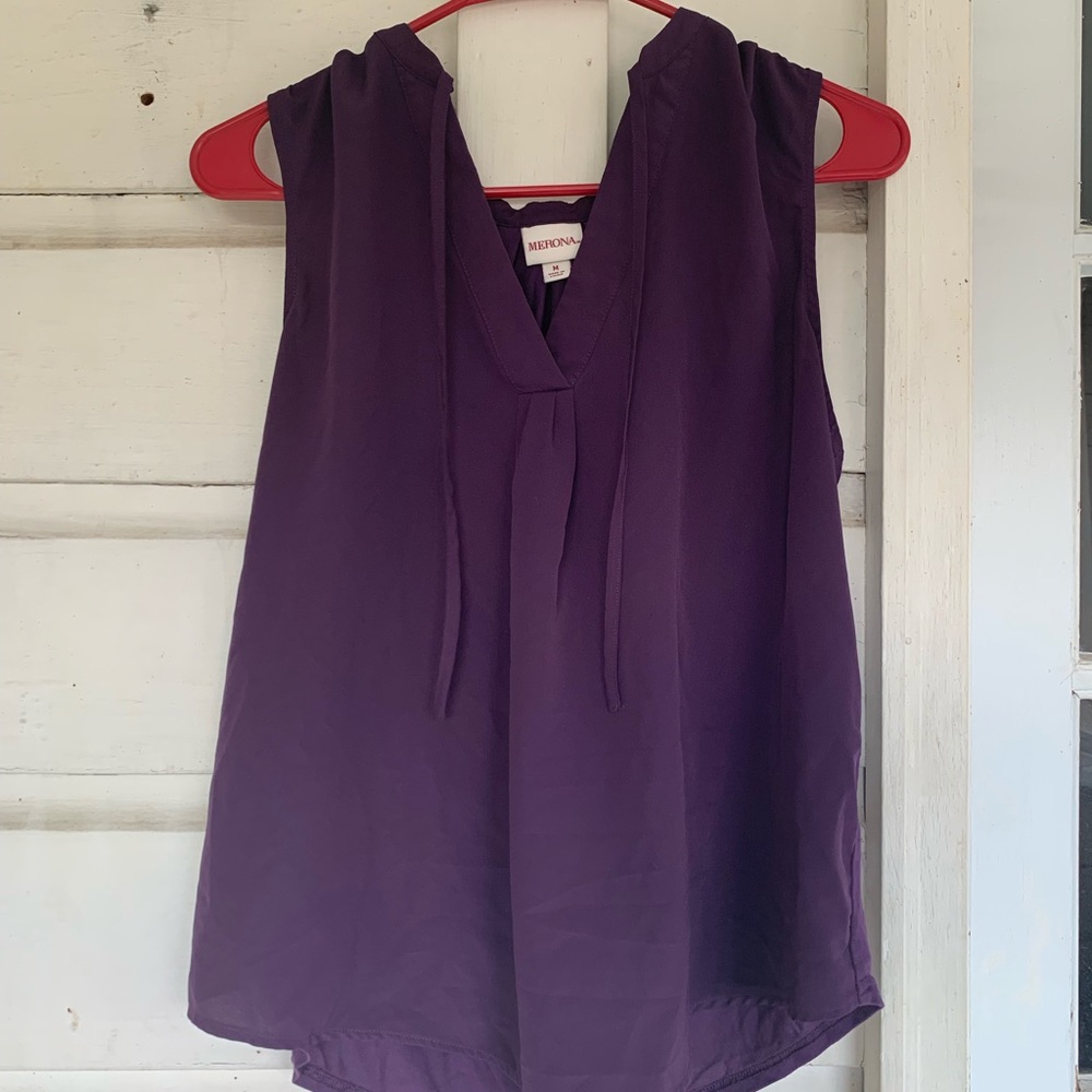 Merona Front Tie Top ❤️